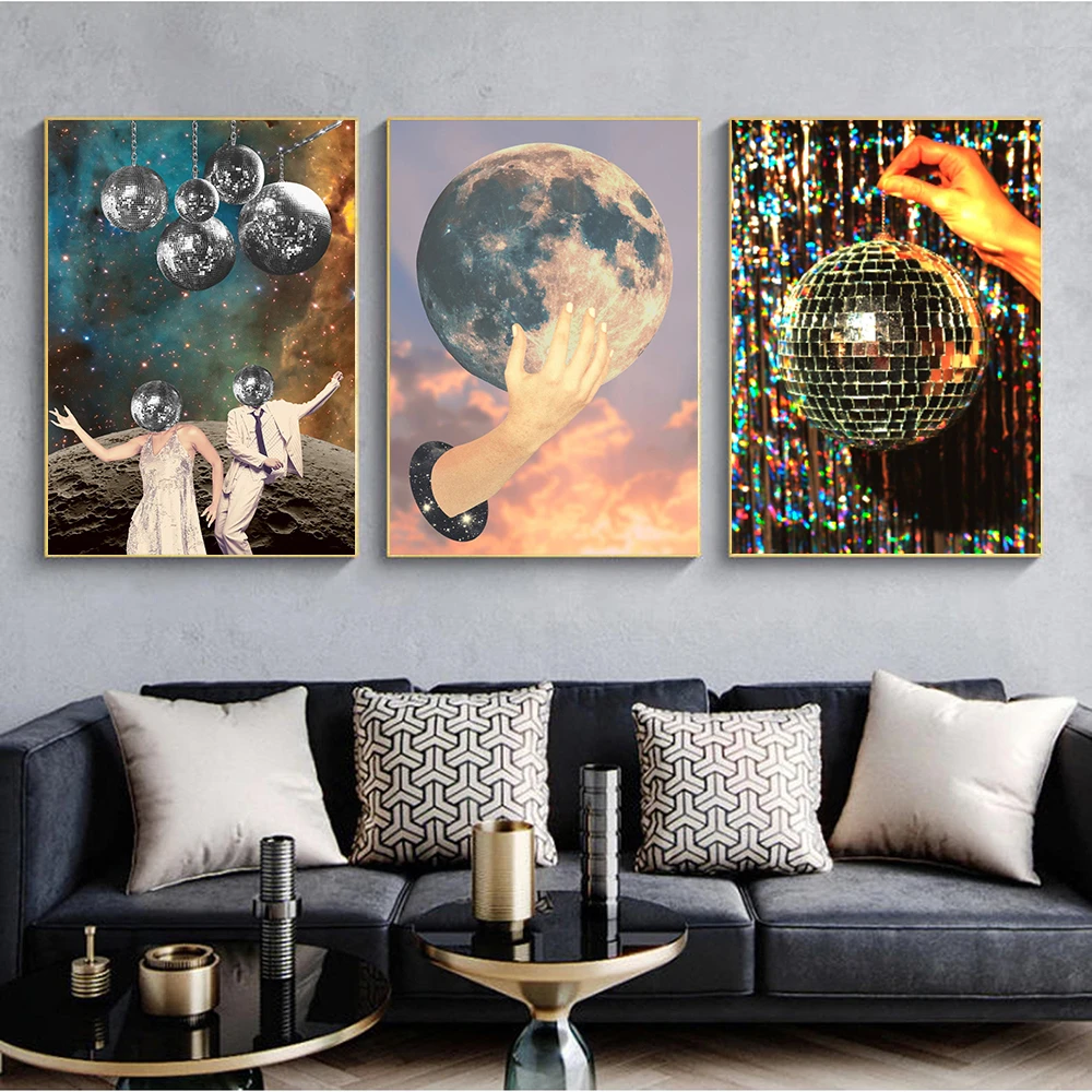 Disco Ball Vintage Canva