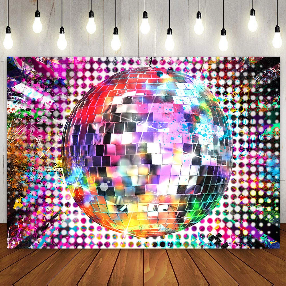 Disco Ball Painting