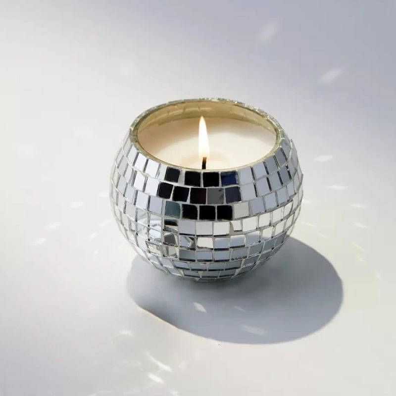 Disco Ball Candle Holder