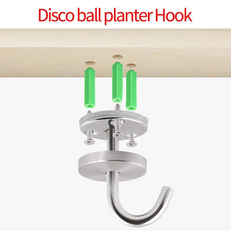 Disco Ball Planter Hook 