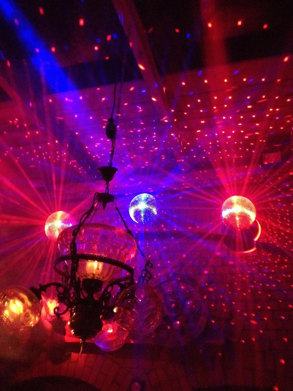 CowBoy Hat Disco Ball in a Car 