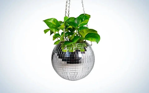 Mirror Ball Planter