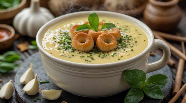 Buat Sup Jagung Krimi + Crouton Garlic yang Hangat dan Ringan